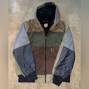 Carhartt Hooded Jacket Patchwork WIP